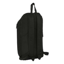 Blackfit8 Gradient Mini Mochila Vertical Reciclada Negra y Verde Militar 22x39x10cm