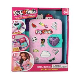 Diset Diario Secreto Funlockets para Personalizar: Escribe tus Secretos, Incluye Llavero Unicornio y +30 Sorpresas | +6 Años