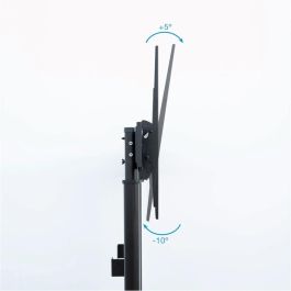 Tooq Lottus Soporte de Suelo/Pared Fijo FS2290HM-B para Pantallas 60"-100", Negro, 100 kg