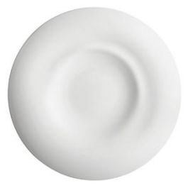 PORVASAL ORBE Plato YIS - Plato llano de vajilla, diámetro 31 cm, alto 1 cm, color blanco puro, no apto lavavajillas ni microondas (Set de 6) Precio: 21.58999975. SKU: B17SN675T5