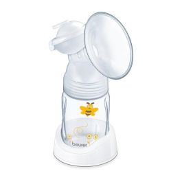 Beurer BY-40 Extractor de Leche Eléctrico con 10 Niveles de Estimulación y Extracción, Función Memoria y Pantalla LCD