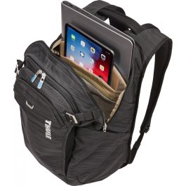 THULE CONBP116 Mochila Urbana Construct 24L para Portátil 15.6" Hombre Negra de Nylon Resistente al Agua