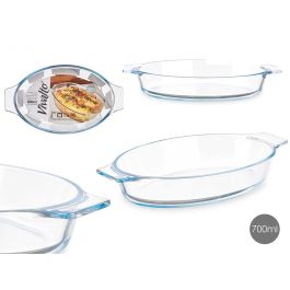 Bandeja Borosilicato Ovalada Asas 800Ml Vivalto 27X4CM (18 Unidades) Precio: 50.49999977. SKU: B14526YCK7