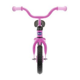 Chicco Bicicleta sin Pedales Bullet Rosa, Ideal para Aprender a Equilibrarse, Ruedas 10 Pulgadas, para Niños/as de 2 a 5 Años