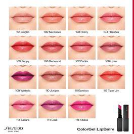 Shiseido COLORGEL lipbalm #104-hibiscus Bálsamo Labial Hidratante 24h 2g