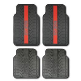 Set de Alfombrillas para Coche Sparco SPC1913RS Universal Negro/Rojo (4 pcs)