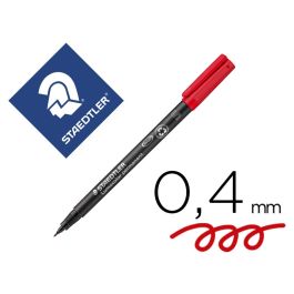 Rotulador Staedtler Lumocolor Retroproyeccion Punta De Fibra Permanente 313-2 Rojo Punta Super Fina Redonda 0.4 mm 10 unidades Precio: 15.68999982. SKU: S8422852