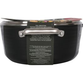 Quttin Cacerola de aluminio forjado con inducción espiral, 28 cm (2 Unidades)