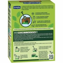 Fertiligene FACOMP12 Activador de Compost 1,2 kg - Acelera la Descomposición de Residuos