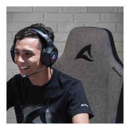 Sharkoon SGS40 Silla de Gaming Tejido Gris/Negro
