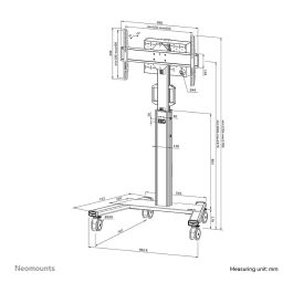 Soporte TV Neomounts FL50S-825BL1 37" 70 Kg