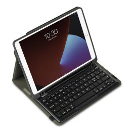 Targus THZ891DE Funda con Teclado Bluetooth para iPad 10.2" (7ª, 8ª y 9ª Gen) Negro