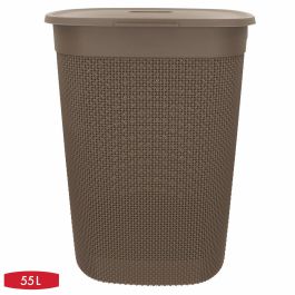 Cesto para la Ropa Curver Marrón Plástico 55 L 44 x 61 x 35 cm (8 Unidades) Cesto para la Ropa Curver Marrón Plástico 55 L 44 x 61 x 35 cm (8 Unidades)