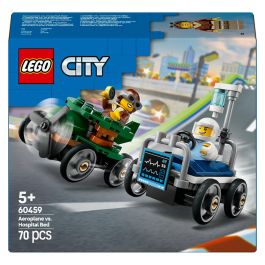 LEGO 60459 City Avi3n vs. Cama de Hospital, Juego de Construcci3n, 70 Piezas, 5+ Anos Precio: 26.94999967. SKU: B19ZPR8FFC