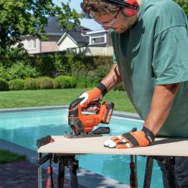 Dual Power DUA5400338128622 Pack 3 Herramientas 20V: Amoladora Angular, Taladro Atornillador, Sierra de Calar, 2 Baterías y Cargador con Bolsa