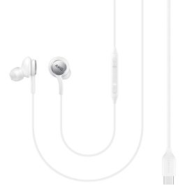 Samsung EO-IC100BWEGEU Auriculares In-Ear Cable USB-C con Micrófono y Control de Volumen, Blanco by AKG