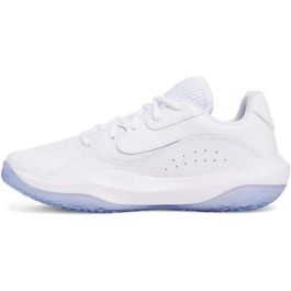 Zapatillas de Baloncesto para Adultos Under Armour Lockdown 7 Blanco L/XL