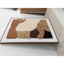 DKD Home Decor Cuadro Moderno Abstracto Rosa Negro Poliester Ps 60 x 3.5 x 80 cm (2 Unidades)