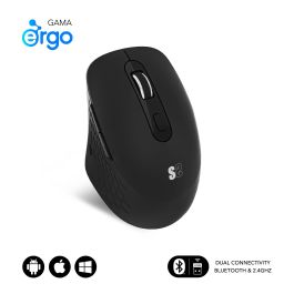 SUBBLIM CURVE ERGO DUAL MOUSE BATTERY BLACK Precio: 10.50000006. SKU: B1JDXNP8XE