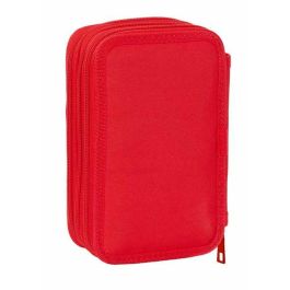 Safta Plumier triple 37 piezas Mickey Mouse 12,5x19,5x5,5cm
