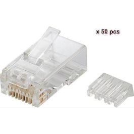 MicroConnect KON505-50 Conector modular CAT6 8P8C, pack de 50 unidades, para cable de red, alto rendimiento Precio: 8.79000023. SKU: B1G2Q9F8KP