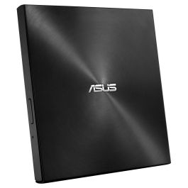 ASUS ZenDrive U8M SDRW-08U8M-U - Unidad DVD±RW Externa con Bandera, Color Negro, para Sobremesa y Portátil, Interfaz USB Tipo C