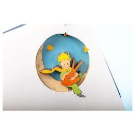 El Principito Cuaderno A5 Le Petit Prince 120 Páginas Hojas Lisas Blanco Portada Relieve