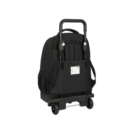 Mochila Escolar con Ruedas Safta Stone Negro 33 x 45 x 22 cm
