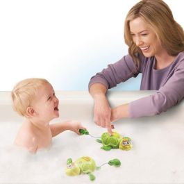 Vtech Baby Juguete de Baño Madre Tortuga y Bebé Nadador. Juguete interactivo para la hora del baño, para niños de 1 a 5 años, con luz, música y movimiento