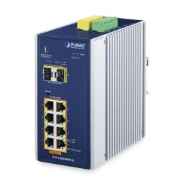 Planet Switch Industrial 8 Puertos PoE Gigabit 802.3at + 2 SFP 1G/2.5G Gestionable L2+/L3 Precio: 342.49999971. SKU: B15EFFQ9QA