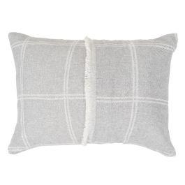 Cojín Cuadros Gris Perla 70 X 50 cm