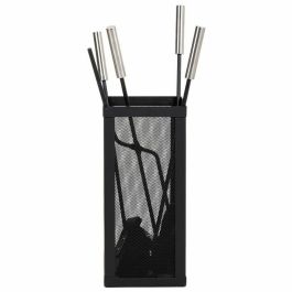 Utensilios para Chimenea Alexandra House Living Negro Hierro 16 x 50 x 16 cm Utensilios para Chimenea Alexandra House Living Negro Hierro 16 x 50 x 16 cm