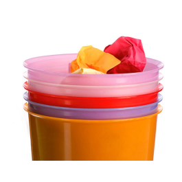 Archivo 2000 Papelera Plástico Violeta Translucido 16 Litros 290x310 mm