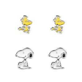PEERS HARDY Set 2 Pares de Pendientes Oficiales Snoopy y Woodstock Precio: 18.49999976. SKU: B13288AD98