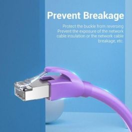 Funda Conector RJ45 Vention IODV0-100 Morado Funda Conector RJ45 Vention IODV0-100 Morado