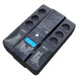 Infosec Line Interactive UPS 800 VA 6 FR/SCHUKO Outlets -- 2-year warranty -- Precio: 146.4999998. SKU: B15M6QYDY8