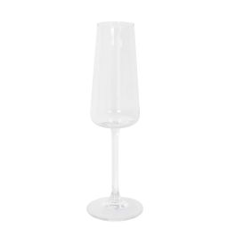 Inde Set 6 Copas de Champagne Línea 20 cl, 7.5 cm (Diámetro) x 22.5 cm (Alto)