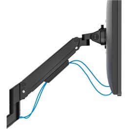 Neomounts DS70-250BL2 Soporte de Mesa para 2 Monitores de 17-32" hasta 9kg, Resorte de Gas, Pinza/Atornillado, Negro