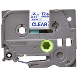 BROTHER Cinta laminada transparente/azul 12mm Precio: 12.59000039. SKU: B12L2S8A3N