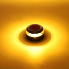 Thulos TH-V16-2 Luz Baliza Emergencia Coche Geolocalizable Homologada Base Imantada Funciona a Pilas Incluye Funda