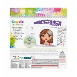 Crayola Álbum de Maquillaje de Estrellas 26x28 cm para Crear Nuevas Combinaciones +8 años