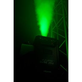 Algamlight Máquina de Humo Vertical LED 1200W, Fiestas y Eventos, Chorro 5m, Caudal 566m³/min, DMX, Depósito 1.2L