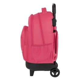 Mochila Escolar con Ruedas Compact BlackFit8 M918 Rosa (33 x 45 x 22 cm)