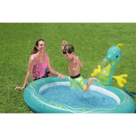 Bestway Piscina Hinchable Infantil Chorro Caballito 188x160x86 cm +2 Años Jardin 53114 Bestway Piscina Hinchable Infantil Chorro Caballito 188x160x86 cm +2 Años Jardin 53114