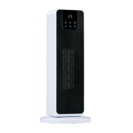 Calefactor de torre 800/2000 W, blanco, 21 x 21 x 46 cm