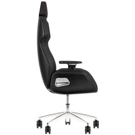 Thermaltake E700 Gaming Chair Storm Black para PC | Silla Gamer Cuero, 150kg, Reposabrazos 4D