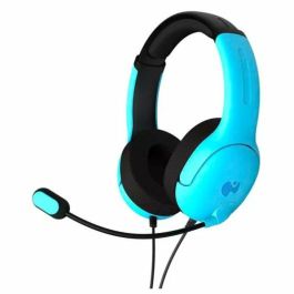 PDP PDP1705966927800 Auriculares con Cable, Azul Neptuno, Compatibles con PS4/PS5, Micrófono de Brazo, Diadema Supraaural