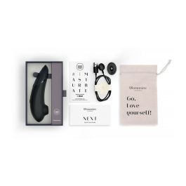 Succionador de Clítoris Womanizer WOM180-BLACK Negro