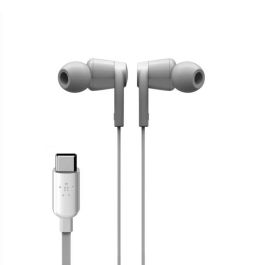 Belkin G3H0002Btwht Auriculares Rockstar USB-C In-Ear Blancos