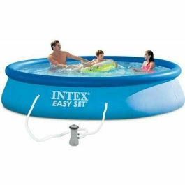 Piscina Hinchable Intex Easy Set 7290 l Redonda 396 x 84 cm Piscina Hinchable Intex Easy Set 7290 l Redonda 396 x 84 cm
